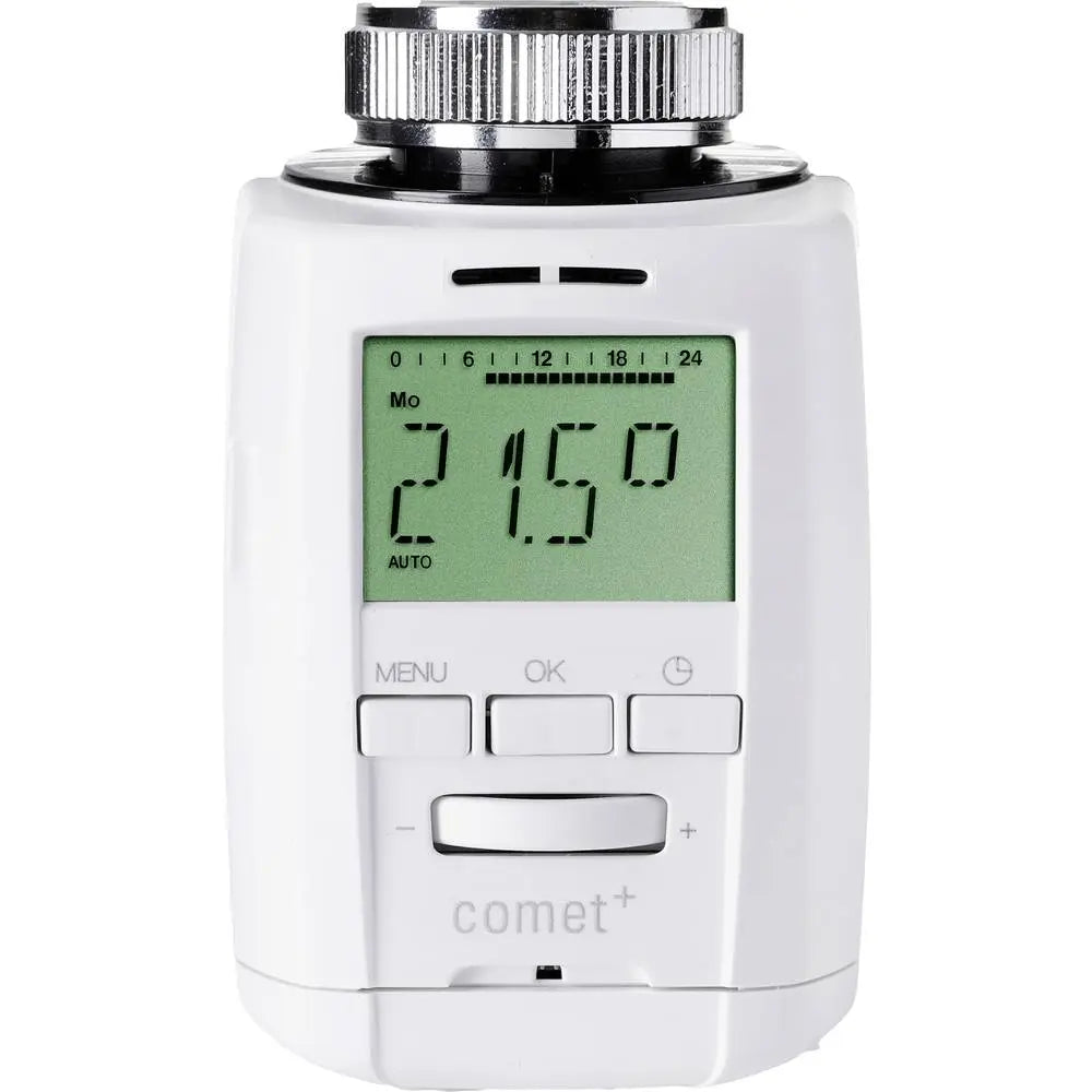 B-Ware Eurotronic Heizkörperthermostat Thermostat Heizung Comet Plus Elektronisch Weiß - 4260012711165