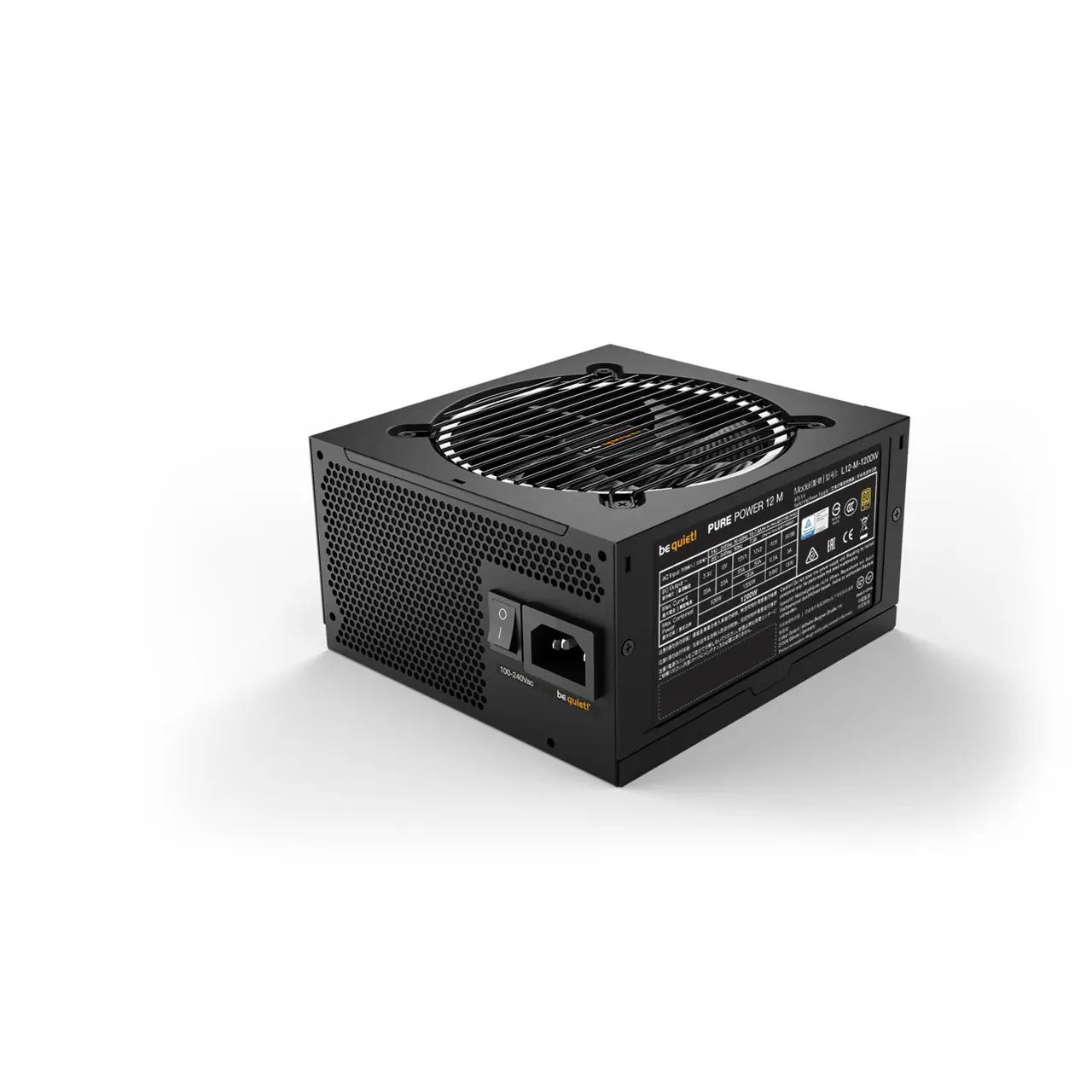 B-Ware Be Quiet Netzteil Stromversorgung Pure Power 12 M Atx Pc Ie Modular Gold - 4260052190166