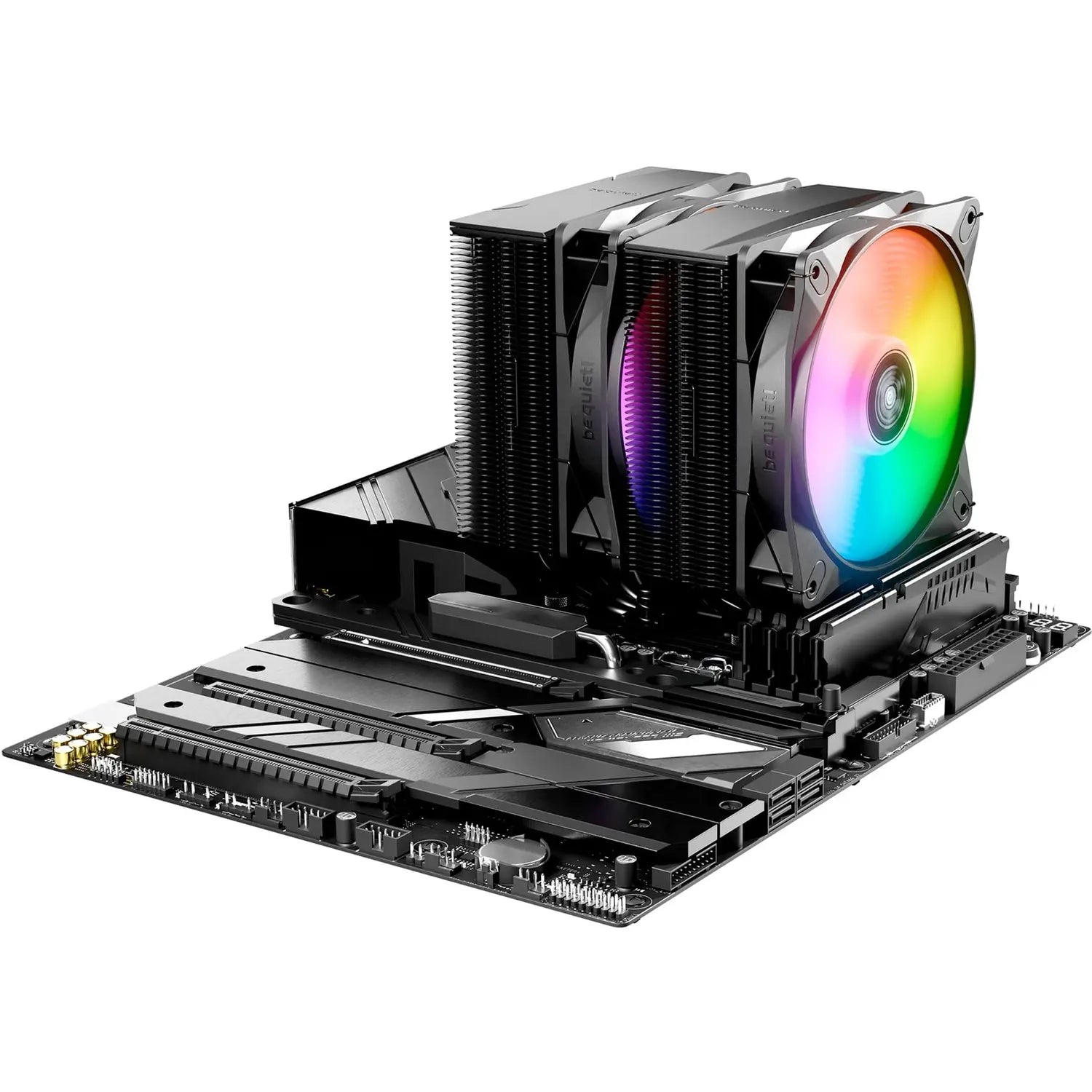 B-Ware Be Quiet Cpu Kühler Lüfter Pure Rock Pro 3 Lx Argb Intel Amd Schwarz 120 Mm - 4260052192528