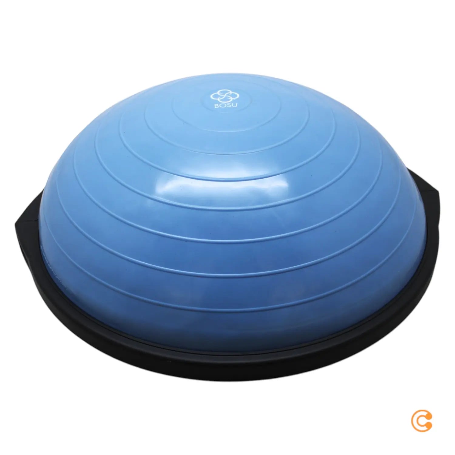B-Ware Bosu Ball Balancetrainer Gymnastikball Training Home Blau 65 Cm Workout Fitness - 4260071634627