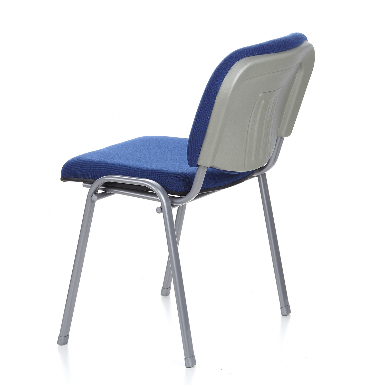 B-Ware Hjh Office Konferenzstuhl Xt 600 S Besucherstuhl Stuhl Blau Silber 3 Stück - 4260182550762