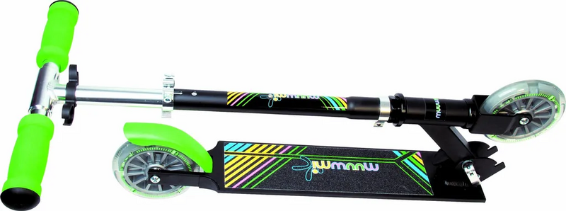B-Ware Muuwmi Scooter Roller Tretroller Leuchtrollen Cityroller Kickroller Faltbar