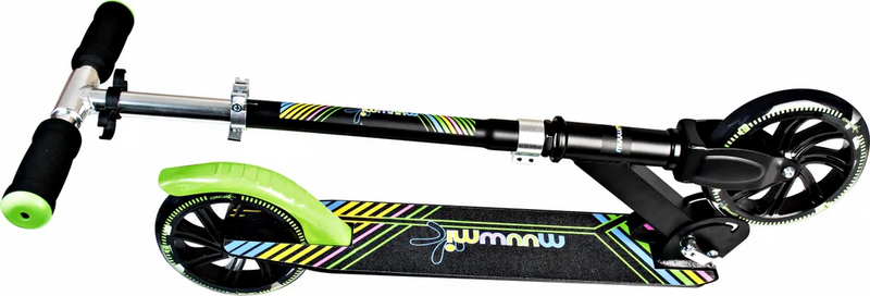 C-Ware Muuwmi Scooter Roller Cityroller Kickroller 180 Leuchtrollen Blau Siehe Text - 4260341183374