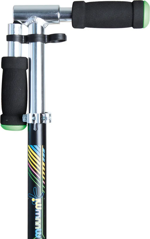 Muuwmi Scooter Roller Cityroller Kickroller Kinderfahrzeug 180 Leuchtrollen Blau B-Ware - 4260341183374