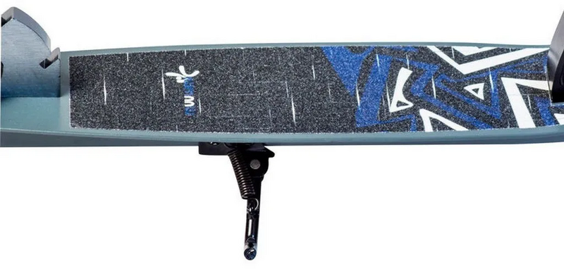 Muuwmi Scooter Roller Tretroller Cityroller Kickroller 205 Mm Grau Blau Faltbar B-Ware - 4260341185514