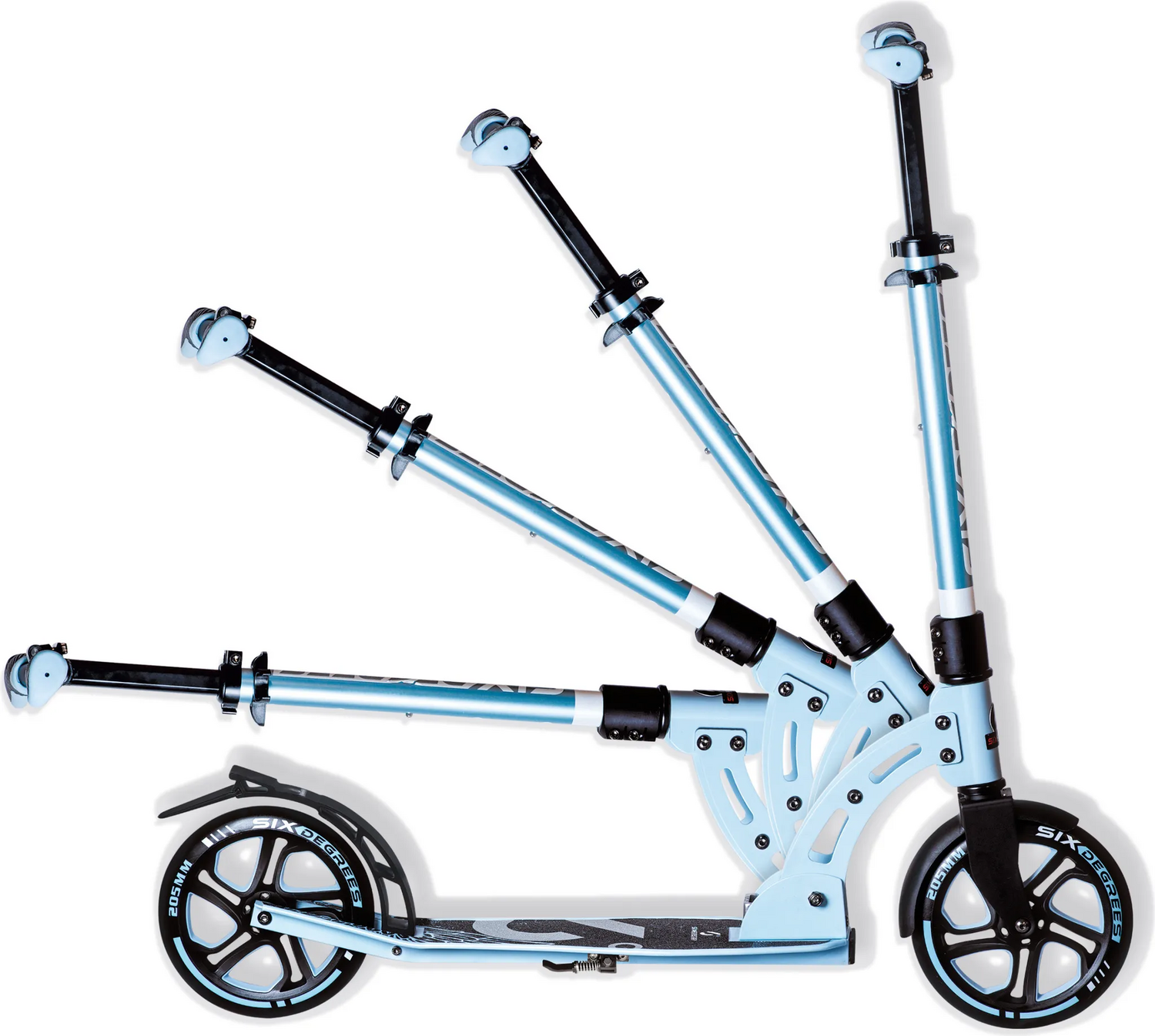 B-Ware Authentic Sports & Toys Alu Scooter Roller Kickroller Cityroller Kick Roller