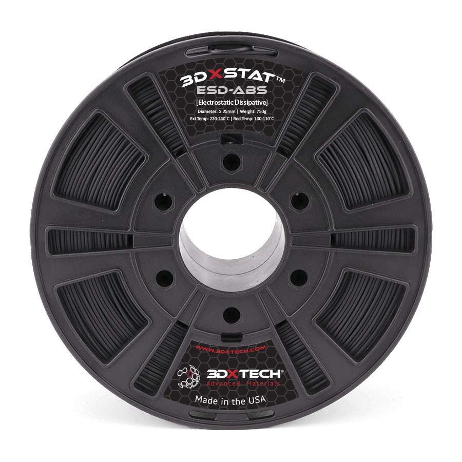 3DXTech 3D Filament 3D-Filament Druckmaterial ESD ABS 3DXSTAT 2.85 mm 750 g - 4260395365474