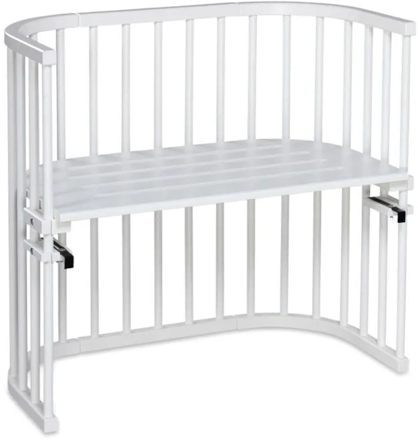 Babybay Beistellbett Kinderbett Babybett Baby 87x46x79cm Weiß Massiv Buchenholz B-Ware - 426042559796