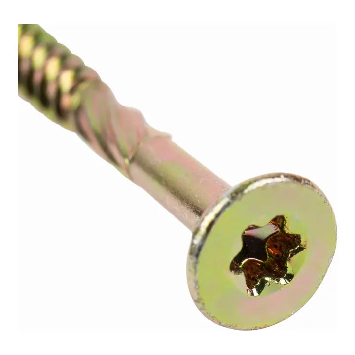 B-Ware Stier Senkkopfschraube Spanplattenschraube Schraube 5x50 Gelb Tx20 200 Stück - 4260438994593