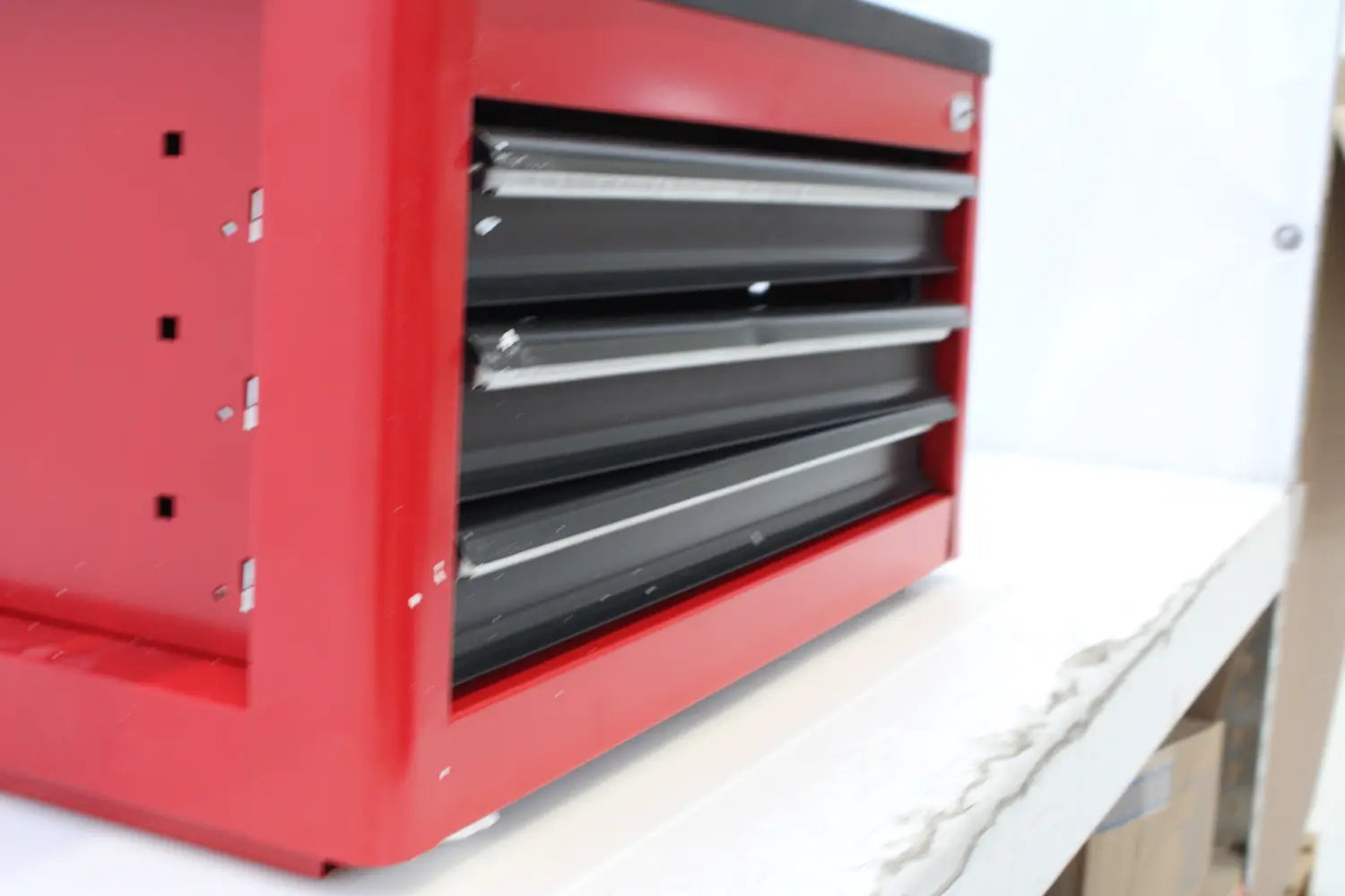 C-Ware Stier Werkstattwagenaufsatz Leer 390 X 696 X 490 Mm Schienen Siehe Text/Foto - 4260439007735