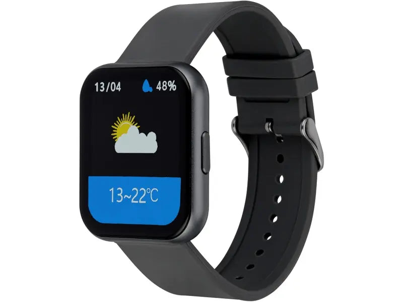 Xcoast Smartwatch Uhr Fitnessuhr Ive 2 Herren Damen Schwarz Gym Uhr Tracking Uhr B-Ware