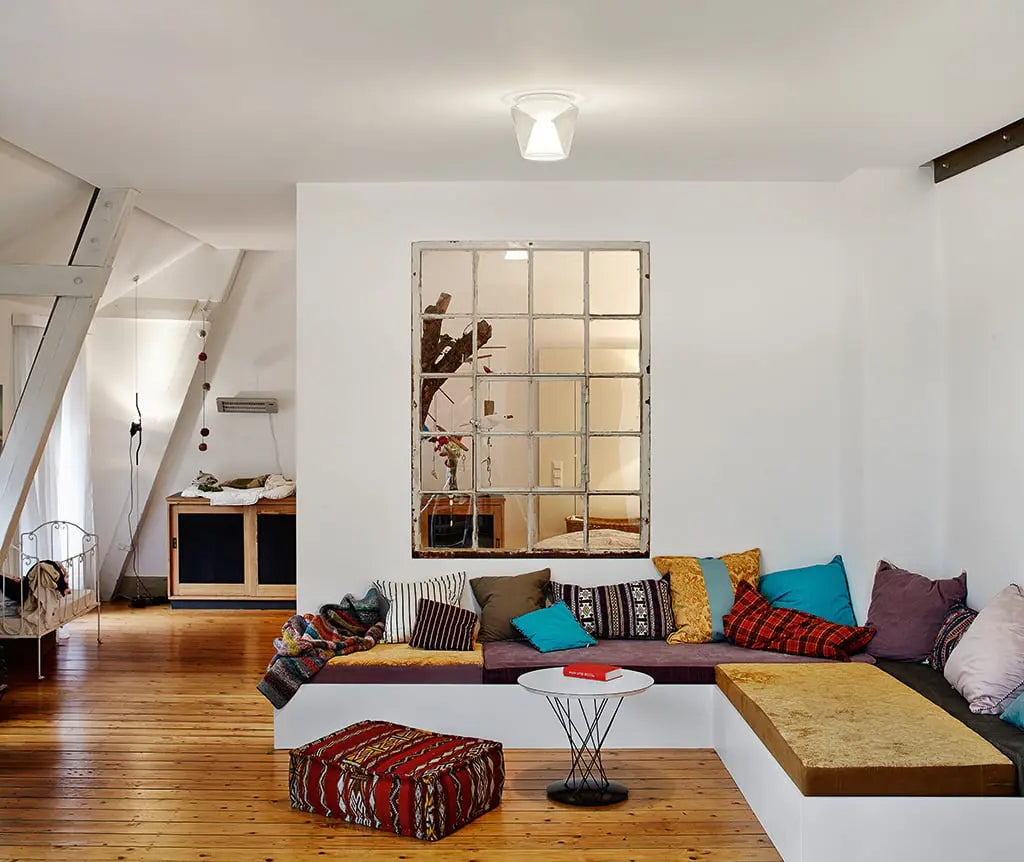 B-Ware Serien Lighting Annex S Deckenleuchte Deckenlampe Schirm Klar Reflektor Kristall - 4260458630211