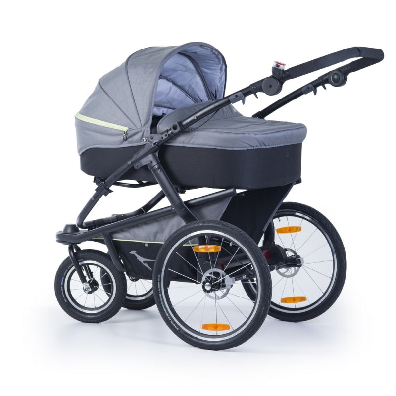 TFK Babywanne Kinderwagenaufsatz Joggster Velo grau Neugeborenenaufsatz Buggy - 4260484173133