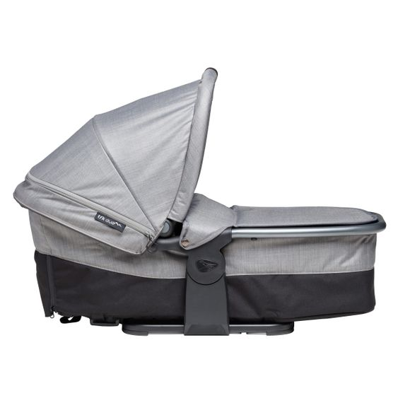 Tfk Kombi Einheit (1 X Wanne & Sitz) Kinderwagenaufsatz Für Duo   Premium Grau B-Ware - 4260484179289