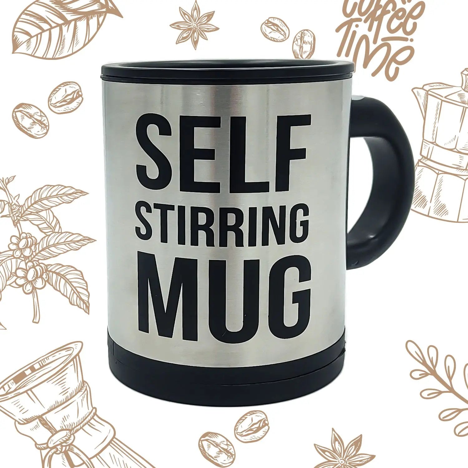 B-Ware Mad Monkey Tasse Becher Selbstrührende Tasse Kaffee Geschenk Rührfunktion - 4260513722356