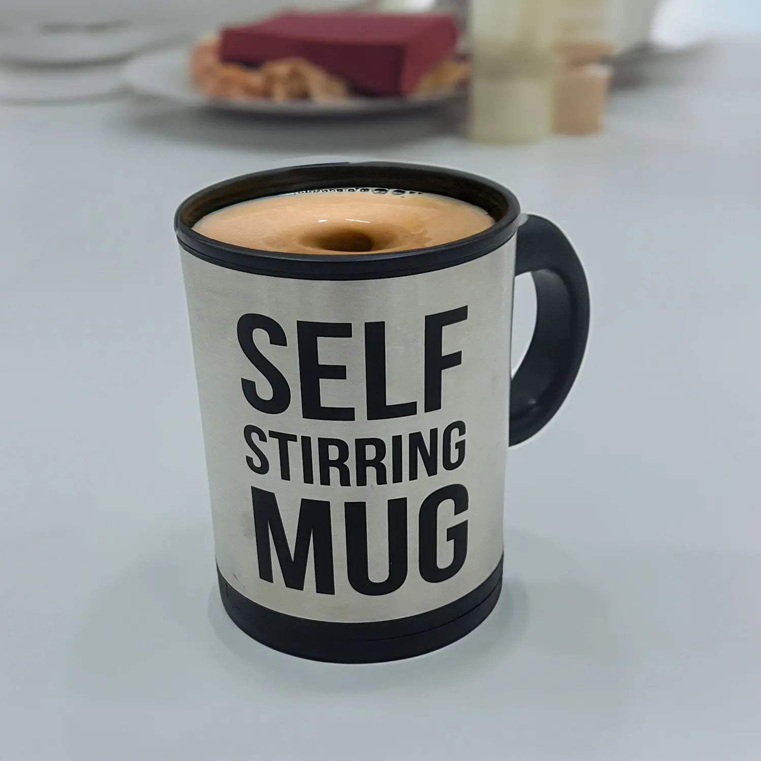 B-Ware Mad Monkey Tasse Becher Selbstrührende Tasse Kaffee Geschenk Rührfunktion - 4260513722356