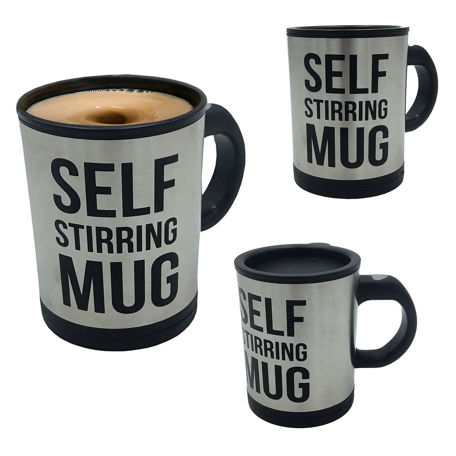 B-Ware Mad Monkey Tasse Becher Selbstrührende Tasse Kaffee Geschenk Rührfunktion - 4260513722356