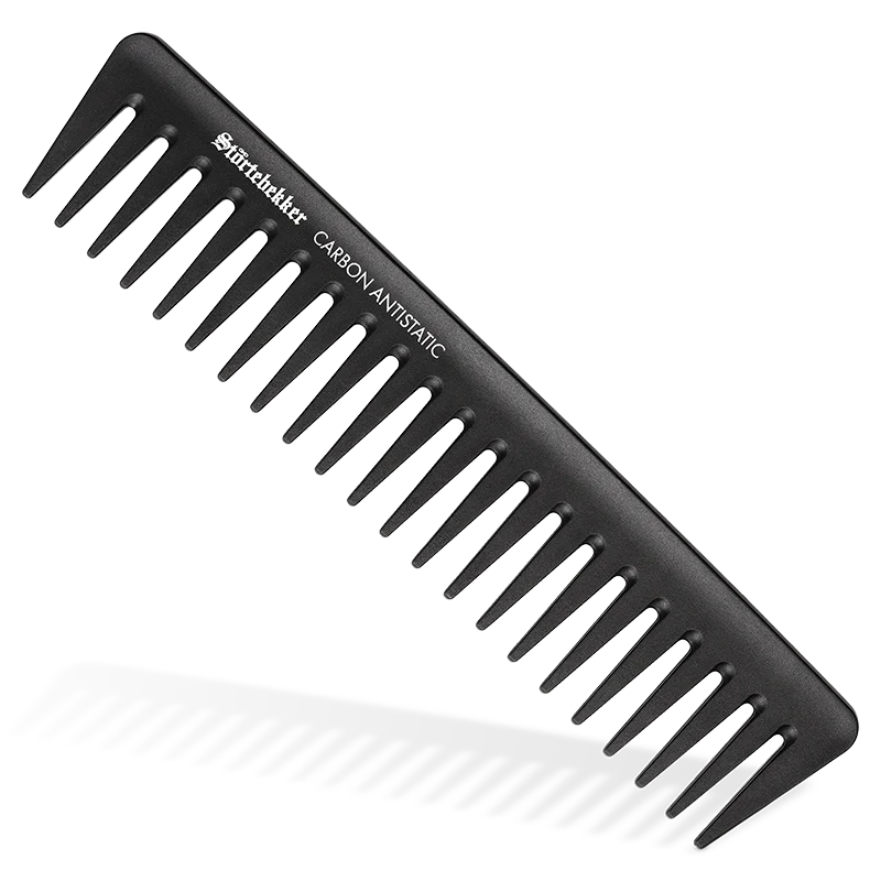 B-Ware Störtebekker Premium Styling Kamm Herren Frisierkamm Bartkamm Schwarz - 4260554494038