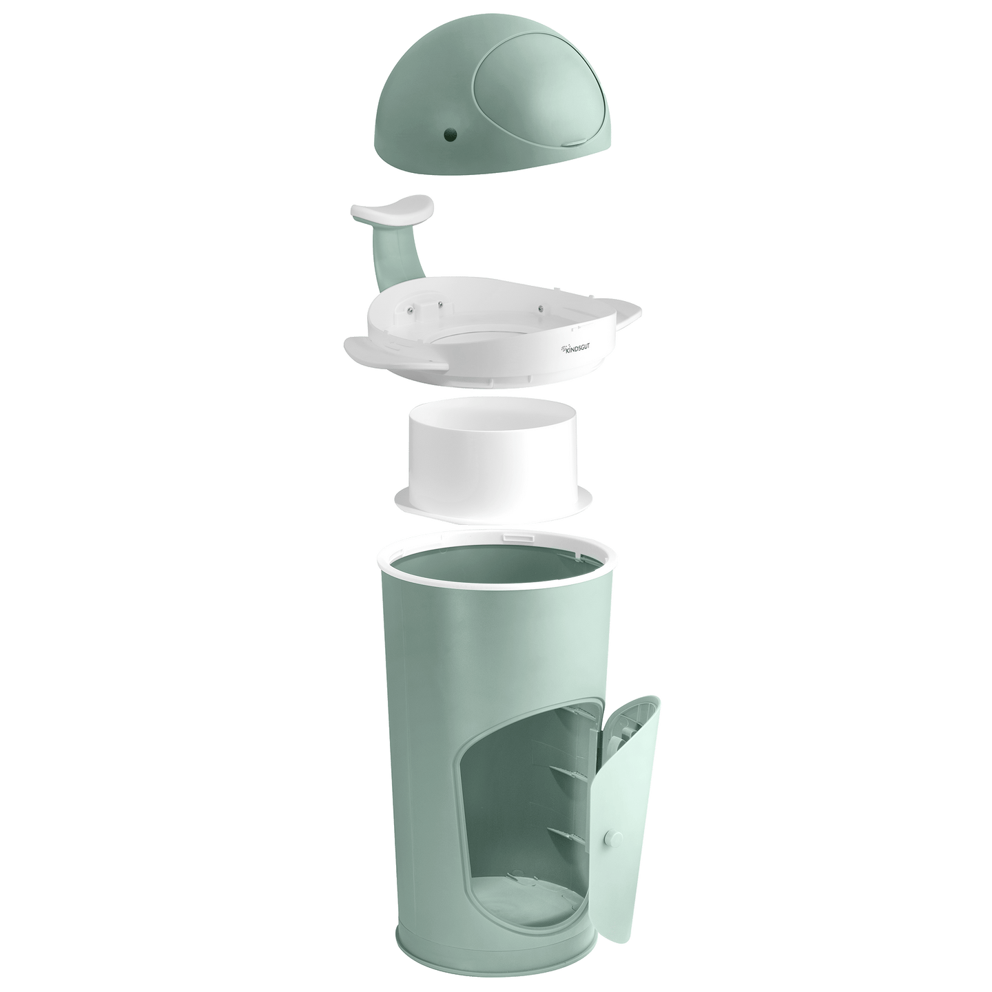 Windeleimer Wal Windelbehälter Müllbehälter Windelentsorgung Babyausstattung  B-Ware - 4260639724890