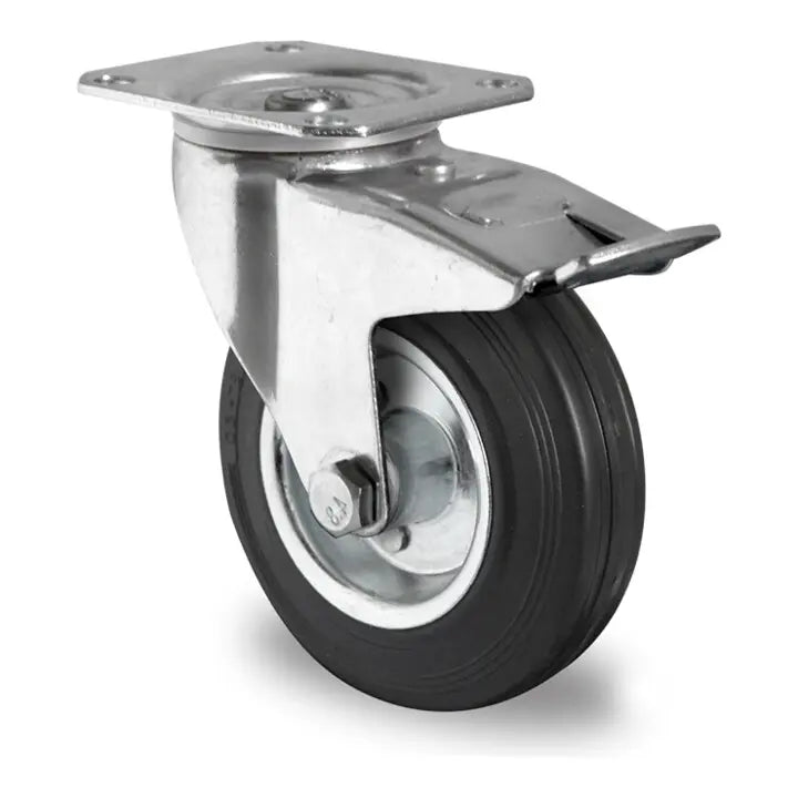 B-Ware Cascoo Lenkrolle Mit Totalfeststeller ø 200 Mm Serie Sws4 Rollenlager - 4260654038873