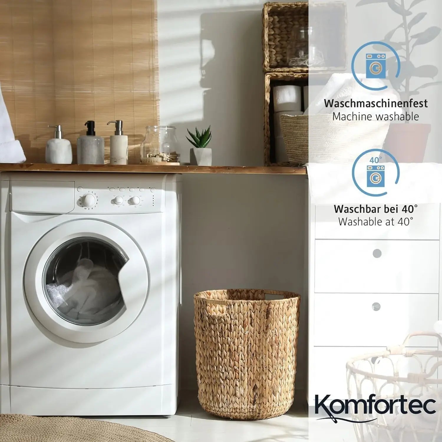 Komfortec Matratzenschoner Wasserdichter Matratzenschutz 90x200 Cm Baumwolle B-Ware - 4260712411334