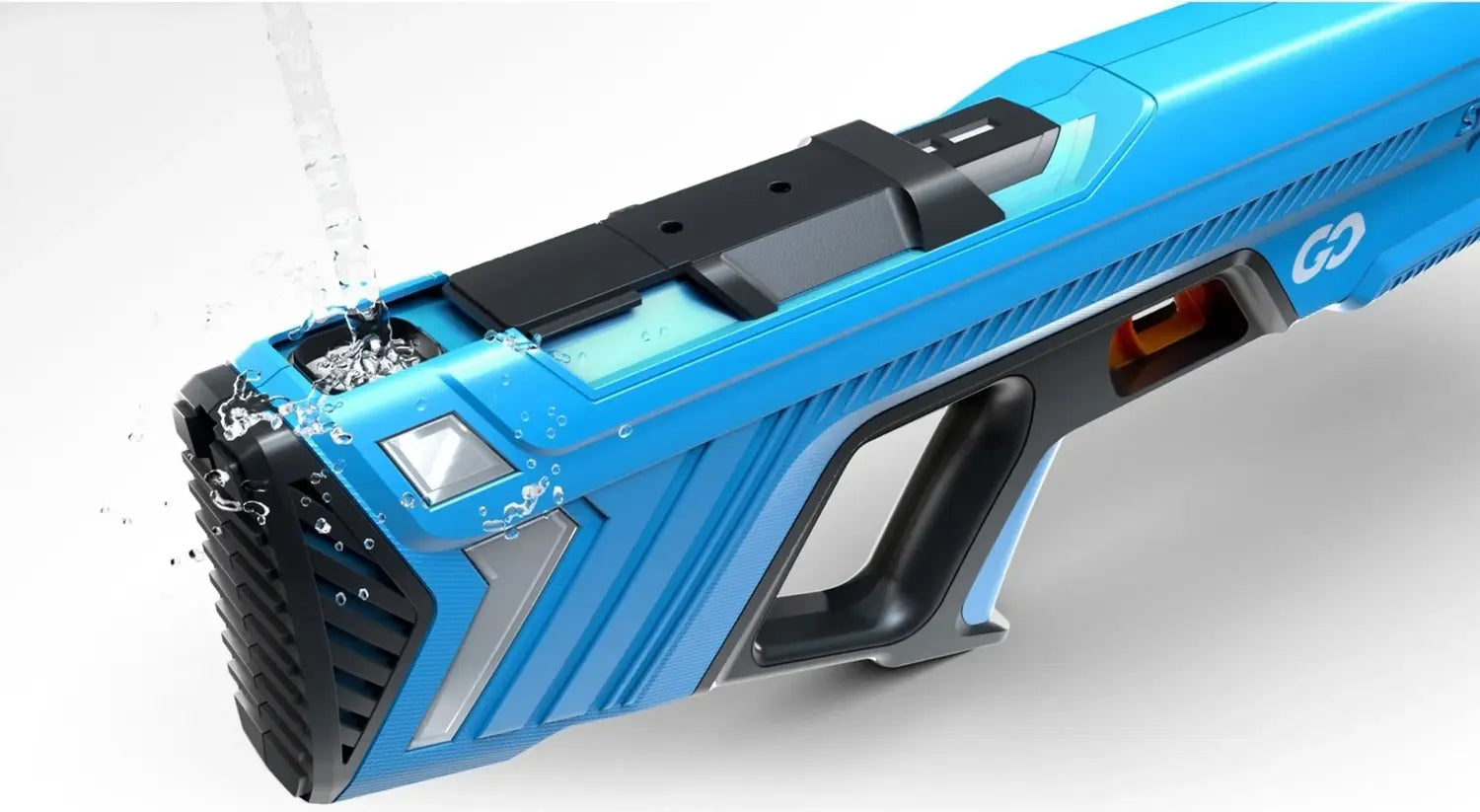 D-Ware Spyra Go Wasserpistole Spritzpistole Wasserblaster Blau Outdoor Defektware919 - 4260747380308