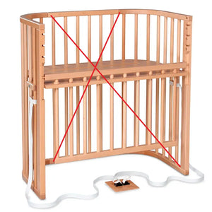 B-Ware Babybay Beistellbett Babybett Boxspring Xxl Gitterbett Buche Siehe Text/Foto