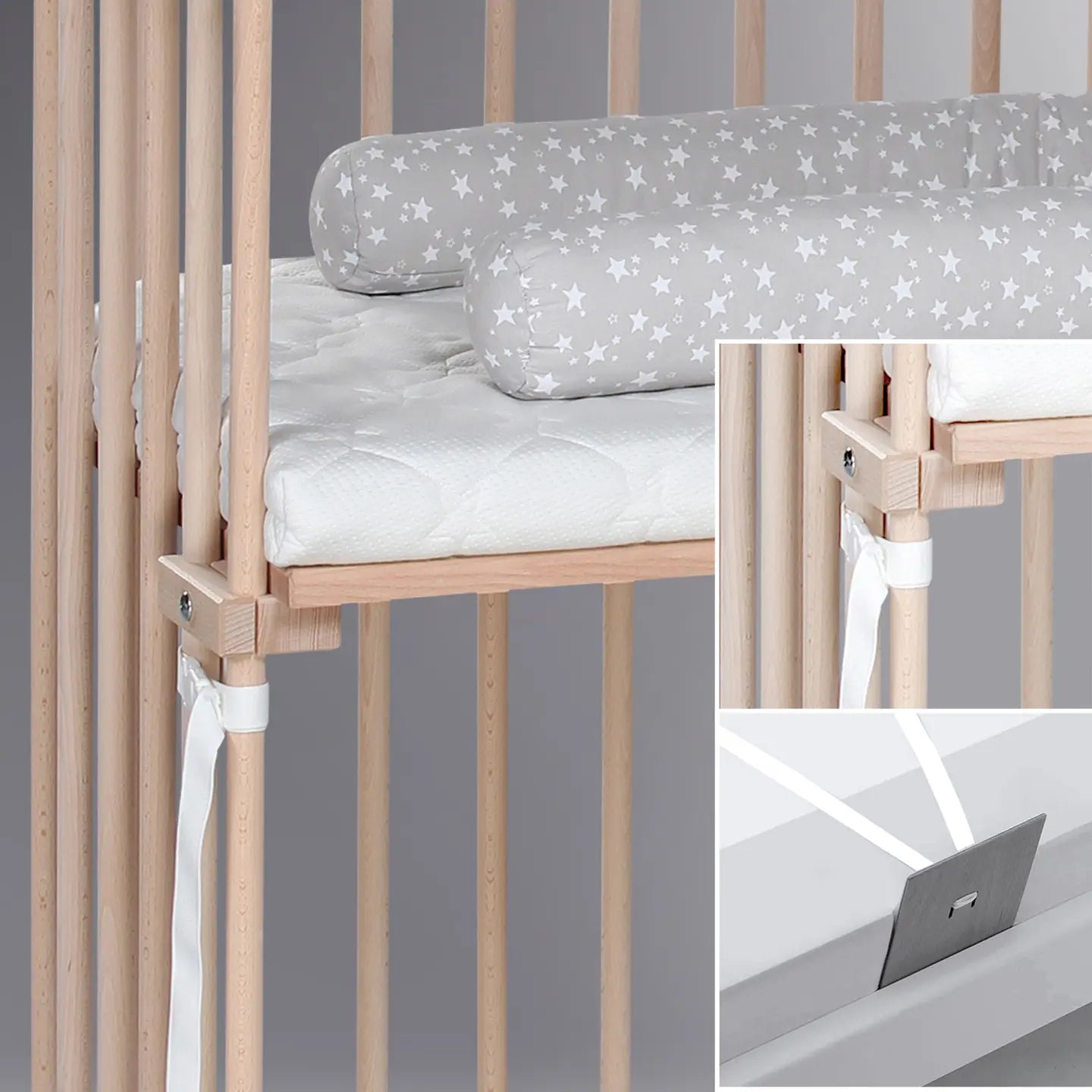 B-Ware Babybay Boxspring Beistellbett Babybett Xxl Natur Groß Bett - 4260472557433