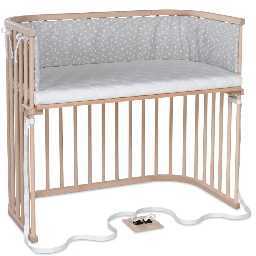 B-Ware Babybay Boxspring Beistellbett Babybett Xxl Natur Groß Bett - 4260472557433