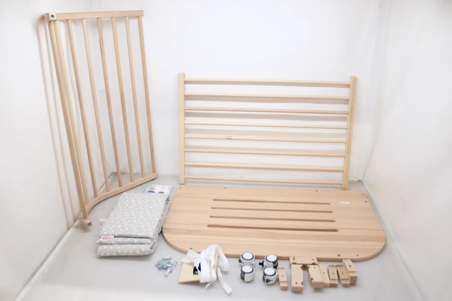 B-Ware Babybay Beistellbett Zustellbett Boxspring Xxl Natur Kinderbett Siehe Text/Foto - 4262356530341