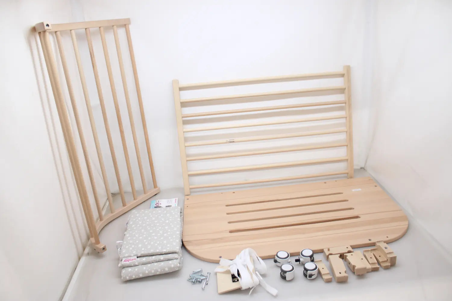 B-Ware Babybay Beistellbett Zustellbett Boxspring Xxl Natur Kinderbett Siehe Text/Foto - 4262356530341