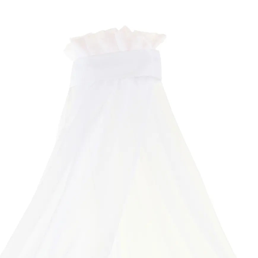 B-Ware Babybay Himmel Baldachin Piqué Weiß Polyester Baumwolle 200 X 135 Cm Universal - 4262356531850