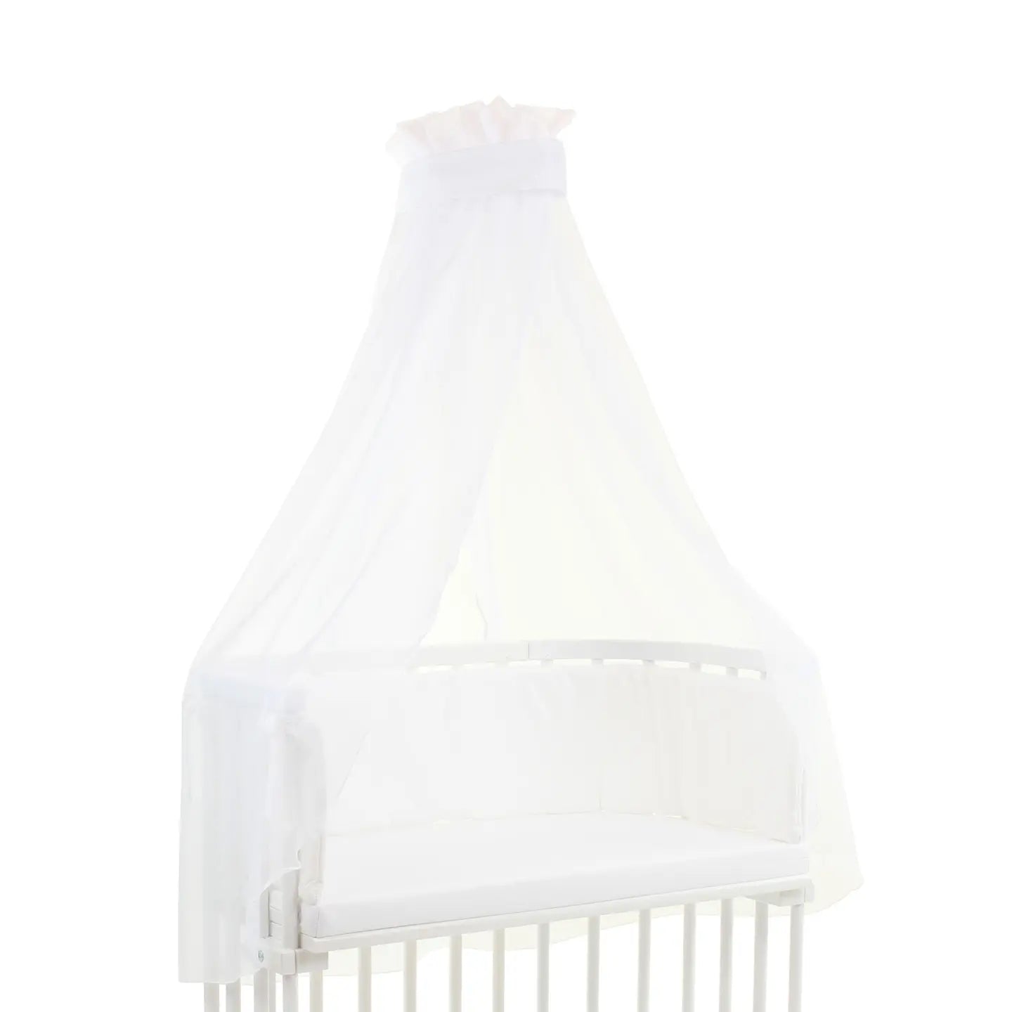 B-Ware Babybay Himmel Baldachin Piqué Weiß Polyester Baumwolle 200 X 135 Cm Universal - 4262356531850