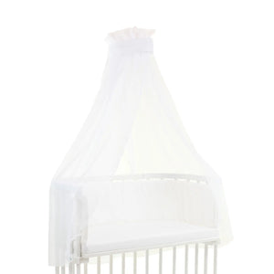 B-Ware Babybay Himmel Baldachin Piqué Weiß Polyester Baumwolle 200 X 135 Cm Universal