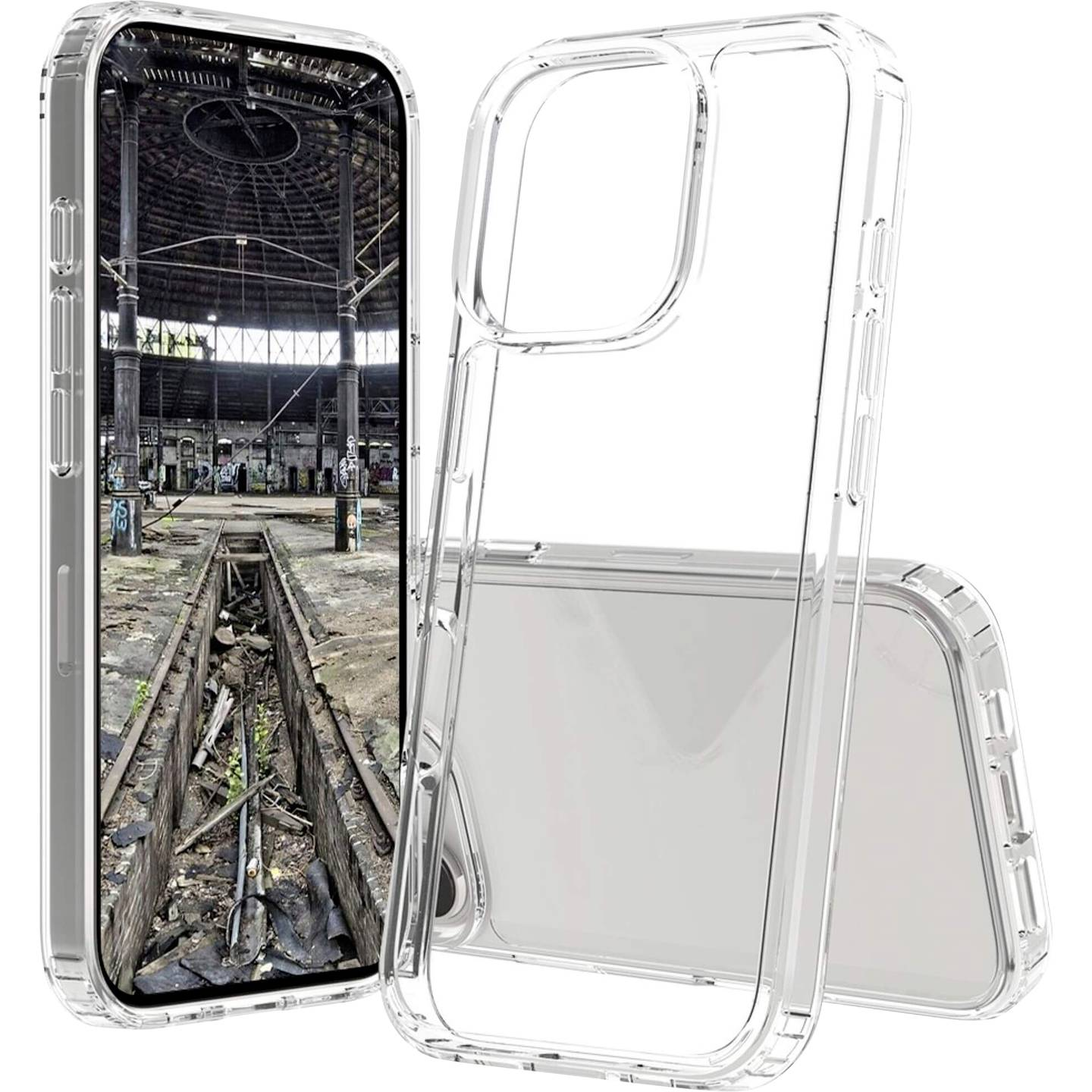 Jt Berlin Back Case Pankow Clear Backcover Apple I Phone 16 Pro Max Transparent B-Ware - 4262386610891