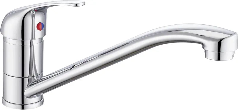 B-Ware Wellbad Wasserhahn Armatur Küchenarmatur Küche Spültischmischer Edelstahl Silber - 4262400757472