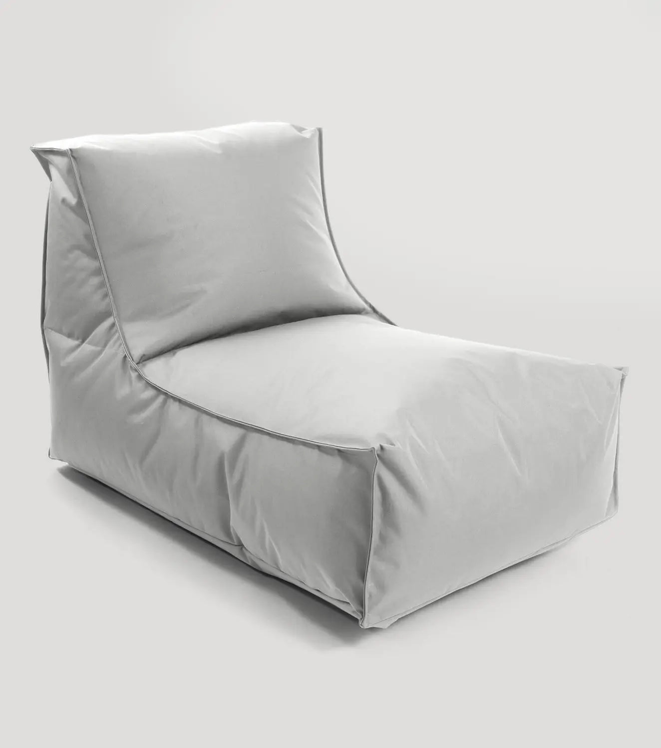 Mokebo Sitzsack Pouf Indoor Outdoor Der Sundowner Hellgrau Möbel Sitzmöglichkeit B-Ware - 4262436125177