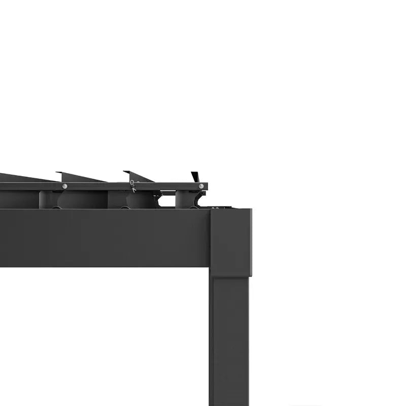 B-Ware Mirador Pergola Pavillon Lamellendach Anthrazit Garten Terrasse Outdoor 3 X 3 M - 4262440690722