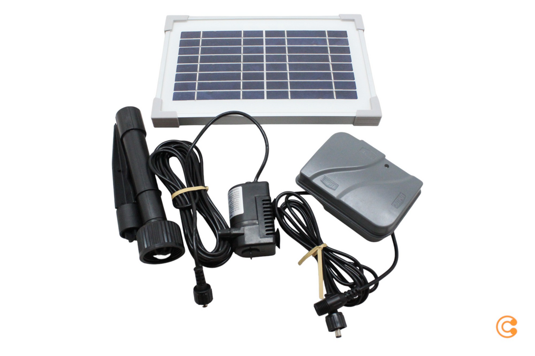 Esotec Rimini Plus Solar-Pumpenset Solarpumpe Teichpumpe SIEHE TEXT/FOTO