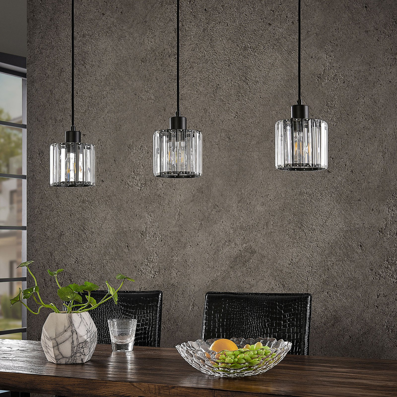Lindby Vella Hängeleuchte Pendelleuchte Deckenlampe Lampe Leuchte 3 Flammig G599 B-Ware - 4251096581195