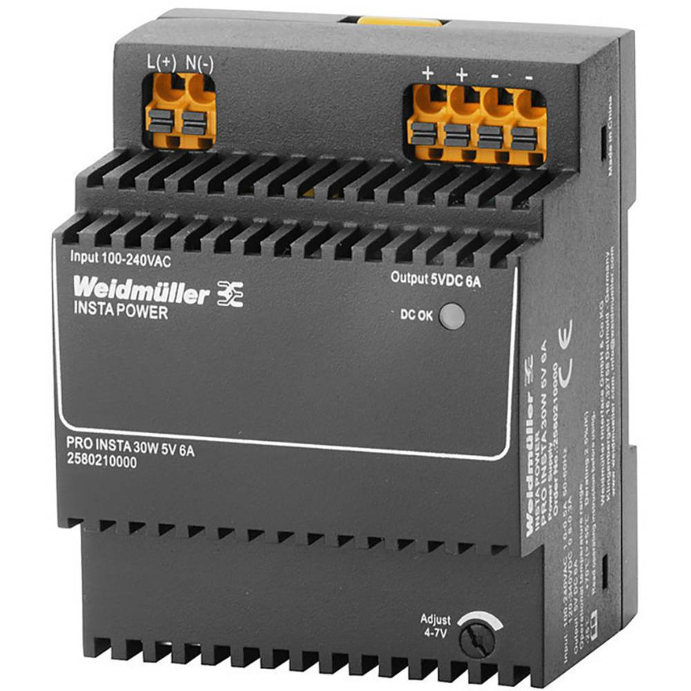 Weidmüller Pro Insta 30 W 5 V 6 A Schaltnetzgerät Netzgerät B-Ware - 4050118590937