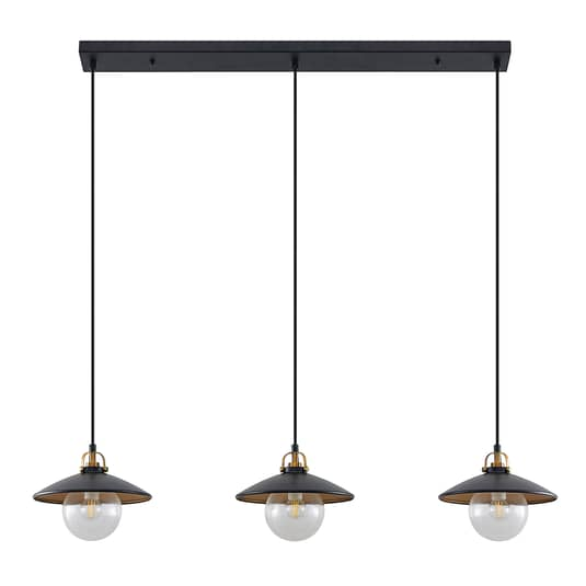 Lindby Marinella Hängeleuchte Hängelampe Deckenlampe Lampe Leuchte Schwarz 3 F B-Ware - 4251911713107