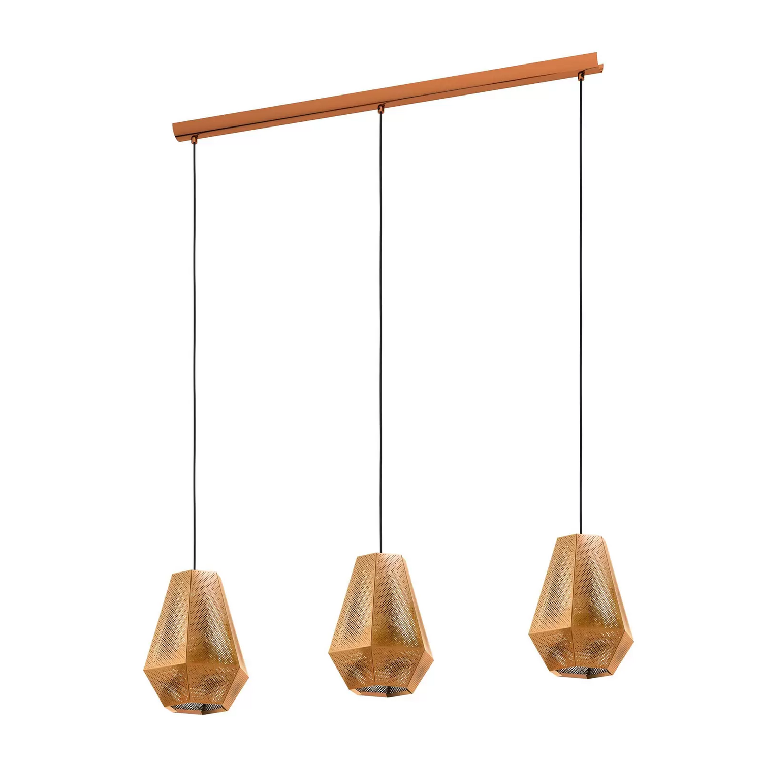 Eglo Hängeleuchte Chiavica Hängelampe Deckenlampe Leuchte Messing Dreiflammig B-Ware - 9002759432287