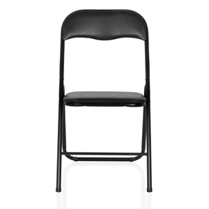 B-Ware hjh OFFICE TUDELA BASIC PVC schwarz Konferenzstuhl Besucherstuhl Klappstuhl913