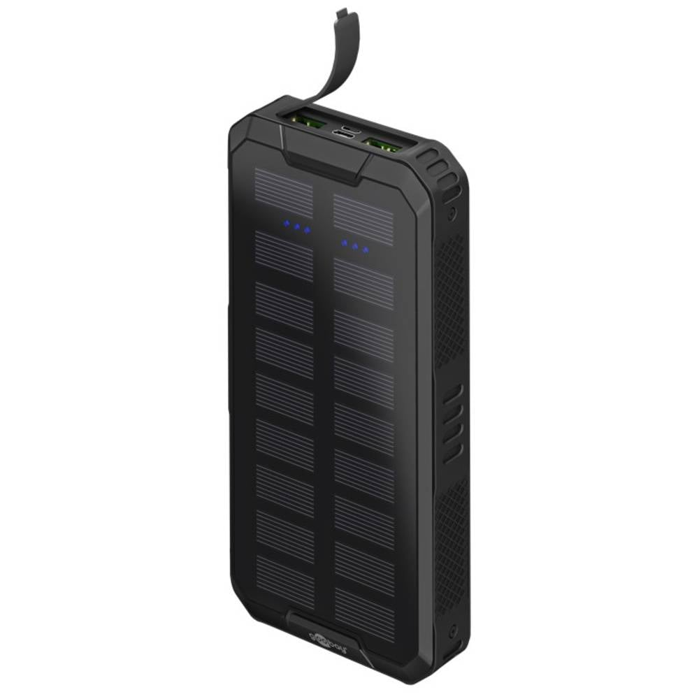 B-Ware Goobay 53934 Solar Powerbank 20000 M Ah Quick Charge 3.0 Power Delivery Akku