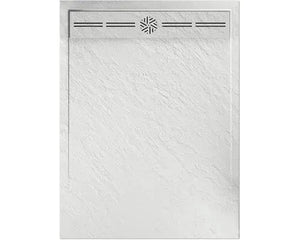 B-Ware Jungborn Duschwanne Duschbecken Venti Einbau Rechteck Weiß Matt 120 X 90 X 3 Cm