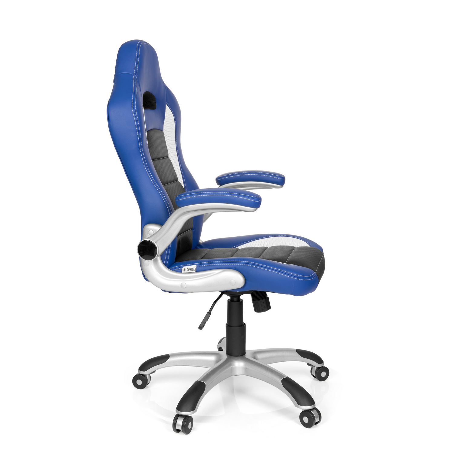 Hjh Office Gaming Stuhl Bürostuhl Game Sport Blau Schwarz Sessel Möbel Sitz B-Ware - 4251084642648