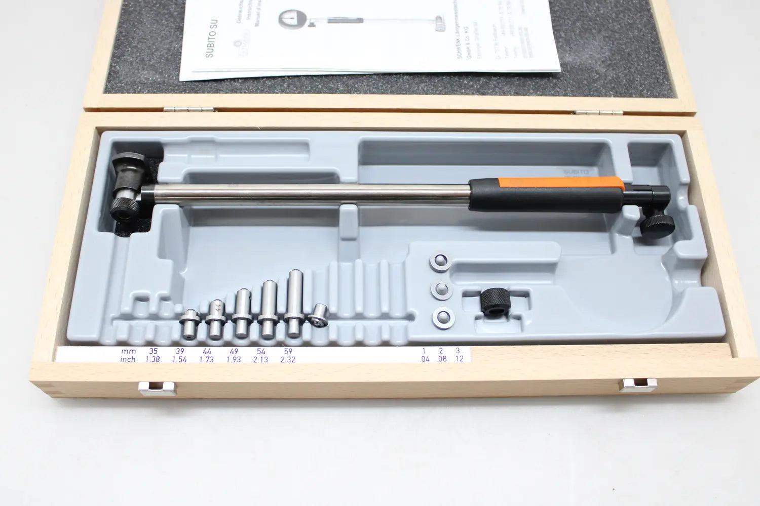B-Ware Schwenk Subito Innenmessgerät Hauptschlüsselwort 35 60mm Siehe Text/Foto - 4330816870341