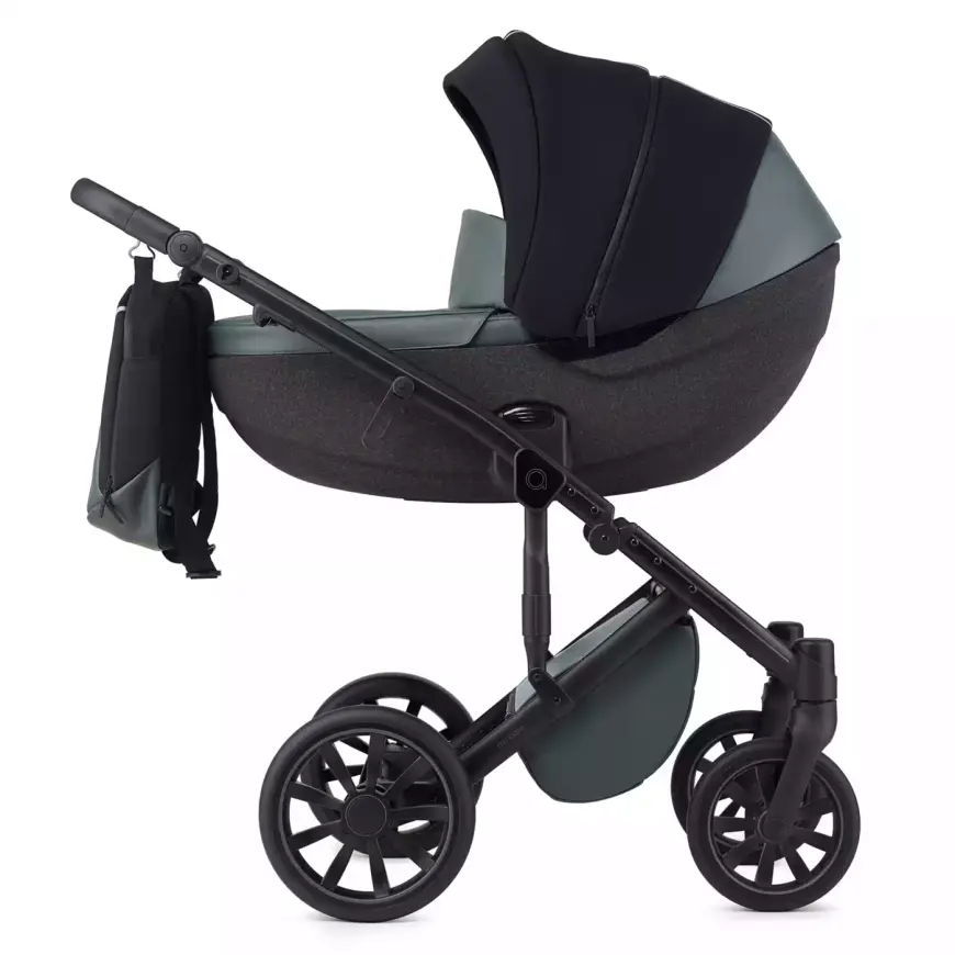 B-Ware anex m/type Casual Green Kombi-Kinderwagen Babywagen Babywanne Sitzeinheit