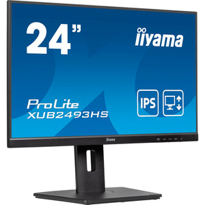 B-Ware iiyama XUB2493HS-B6 LED-Monitor Bildschirm Ergonomischer Standfuß Monitor Bild